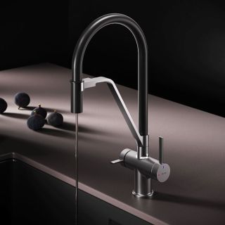 Смеситель для кухни Am.Pm Func F8F07812 черный хром